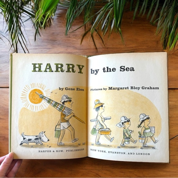 VINTAGE Harry by the Sea by Gene Zion - Hardcover - 1965 - Picture 6 of 11